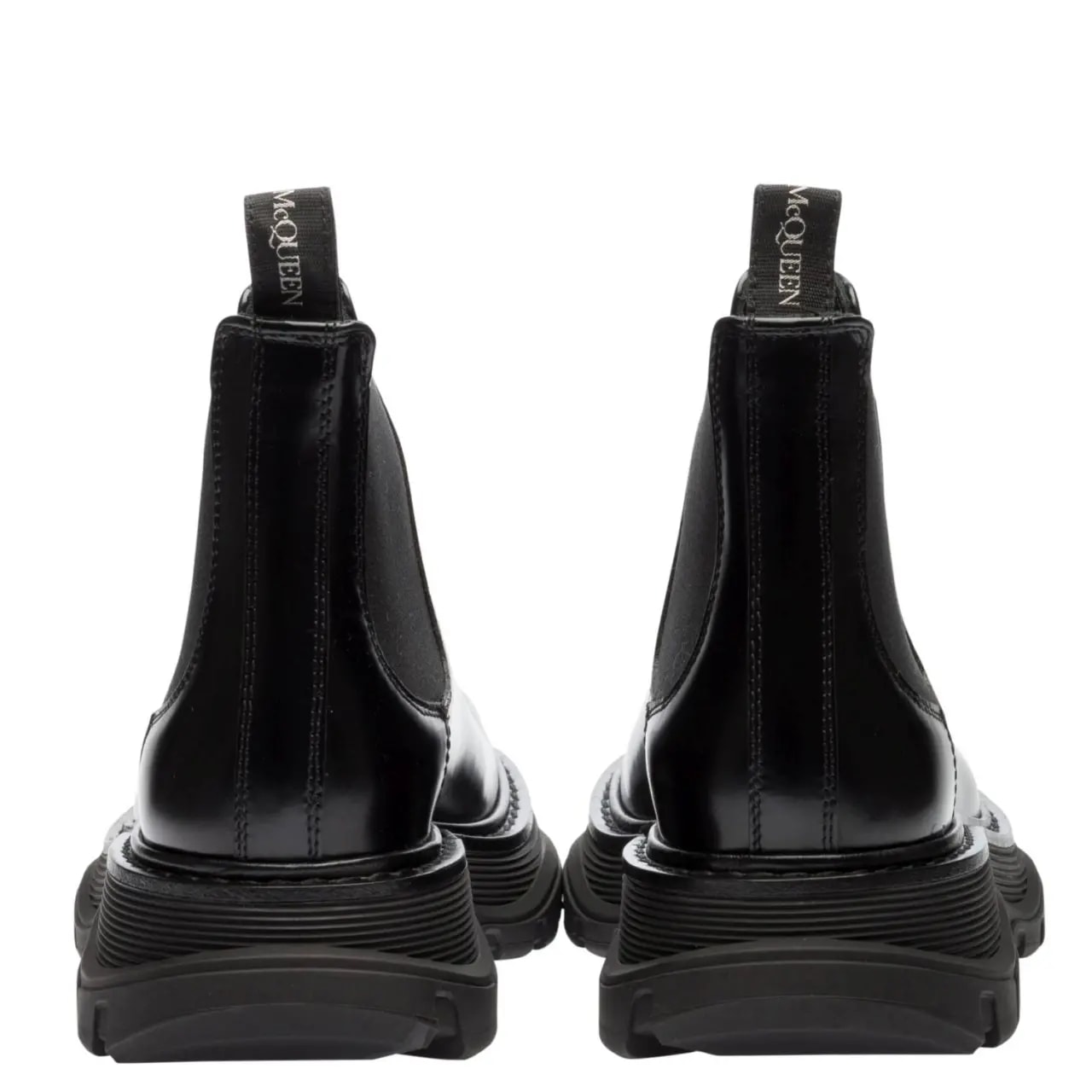 Giày Alexander McQueen Leather Chelsea Boots 641837-WHZ84-1000 — ảnh 4