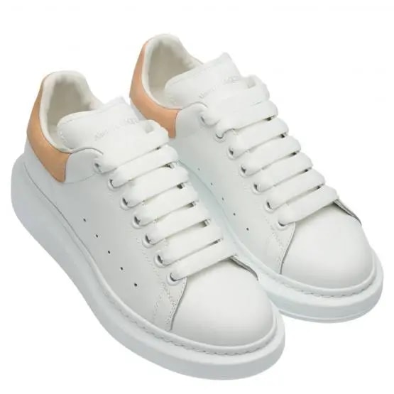 Giày Alexander McQueen Wmns Oversized Sneaker 'White Beige' 553770-WHGP7-9254 — ảnh 3