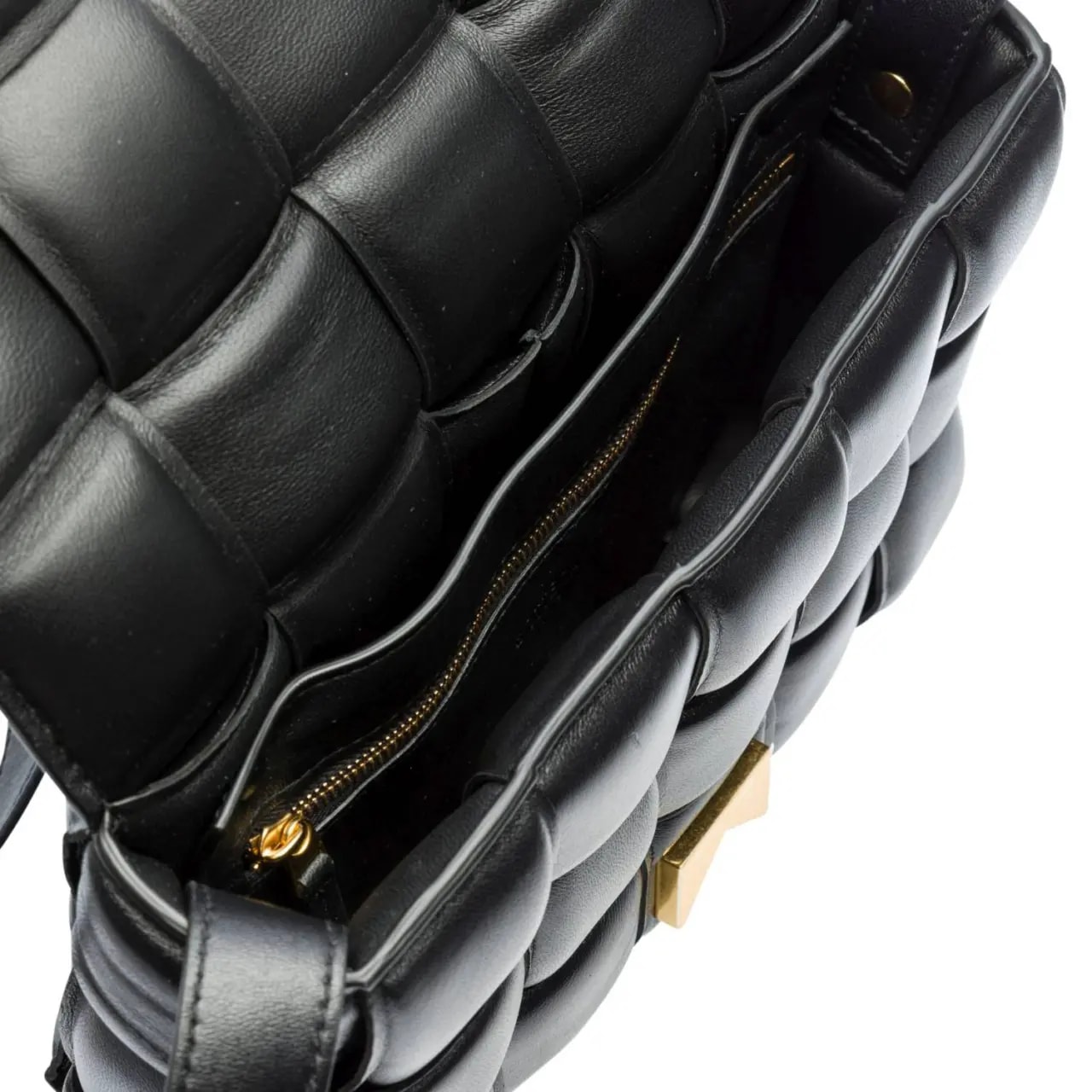 Túi Bottega Veneta Padded Intrecciato Leather Crossbody Bag 591970-VCQR1-8425 — ảnh 3