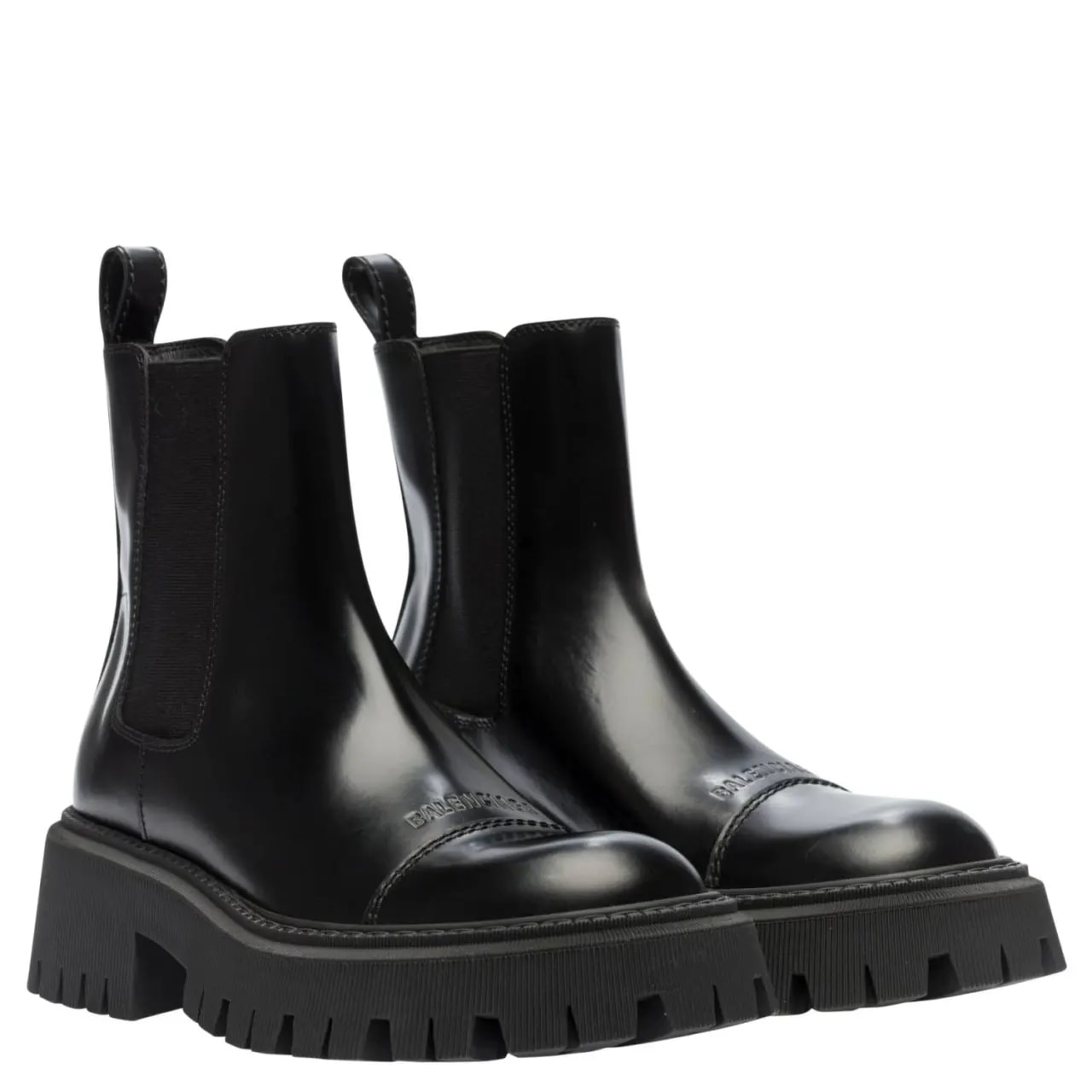 Giày Balenciaga Black Tractor Boots 641399-WA8E9-1000 — ảnh 2