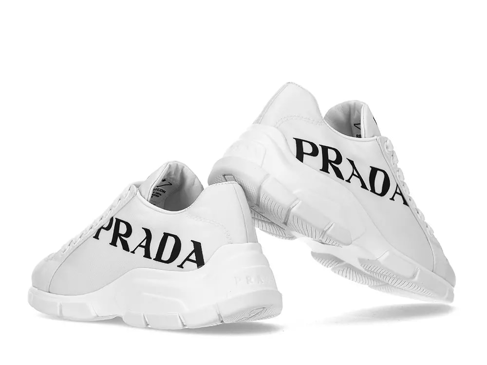 Giày Prada Nylon Bicolor White 1E662M_3LFV_F0964 — ảnh 5