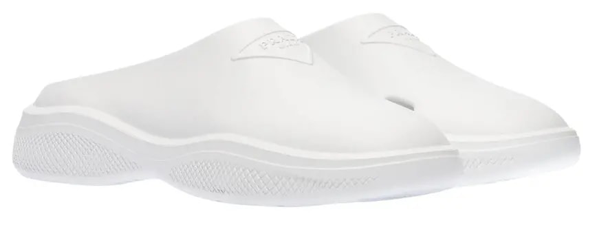 Dép Prada Scratch Mellow 'White' 1S811M 3LKD F0009 — ảnh 3