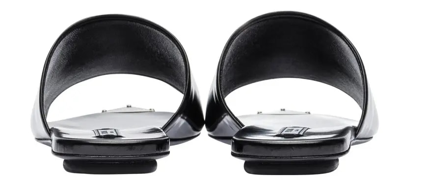 Dép Prada Scratch Logo Brushed 'Black' 1XX634-055-F0002 — ảnh 5