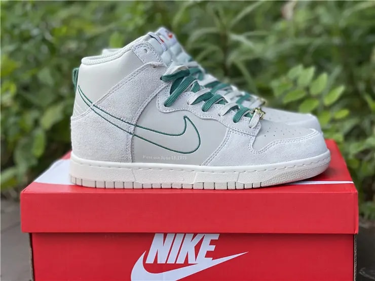 Giày Nike Dunk High SE 'First Use Pack Green Noise' DH0960-001 — ảnh 3