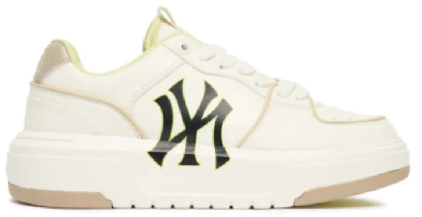 Giày MLB Chunky Liner New York Yankees Beige 3ASXCA12N-50BGS — kich-thuoc: 36.5