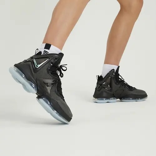 Giày Nike LeBron 19 'Black Aqua' DC9340-003 — ảnh 3