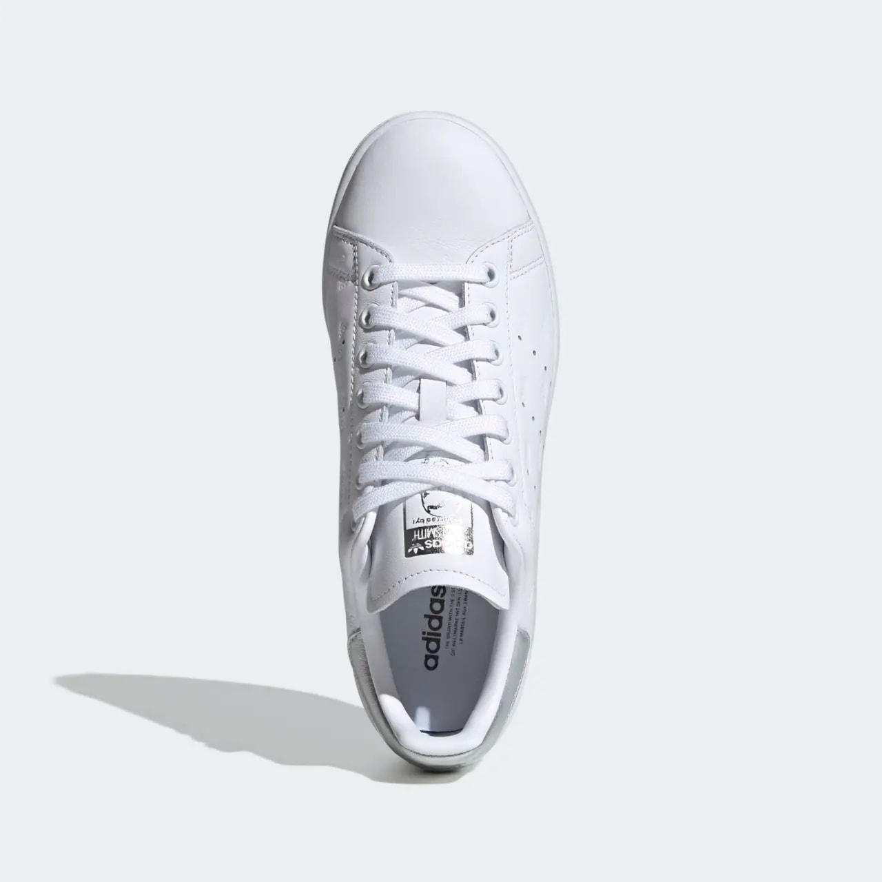 Giày Adidas Stan Smith 'Debossed Logos White Metallic Silver' EF6854 — ảnh 2