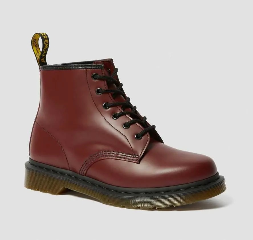 Giày Dr.Martens 101 Smooth Leather 'Red' 10064600 — ảnh 4