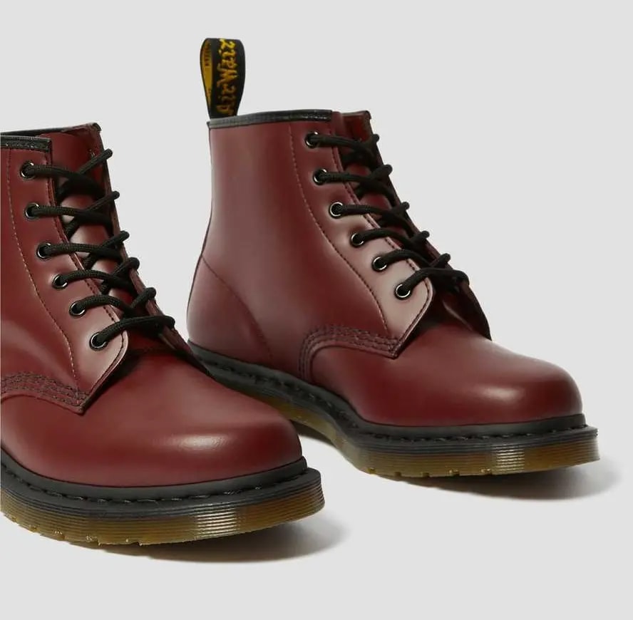 Giày Dr.Martens 101 Smooth Leather 'Red' 10064600 — ảnh 2
