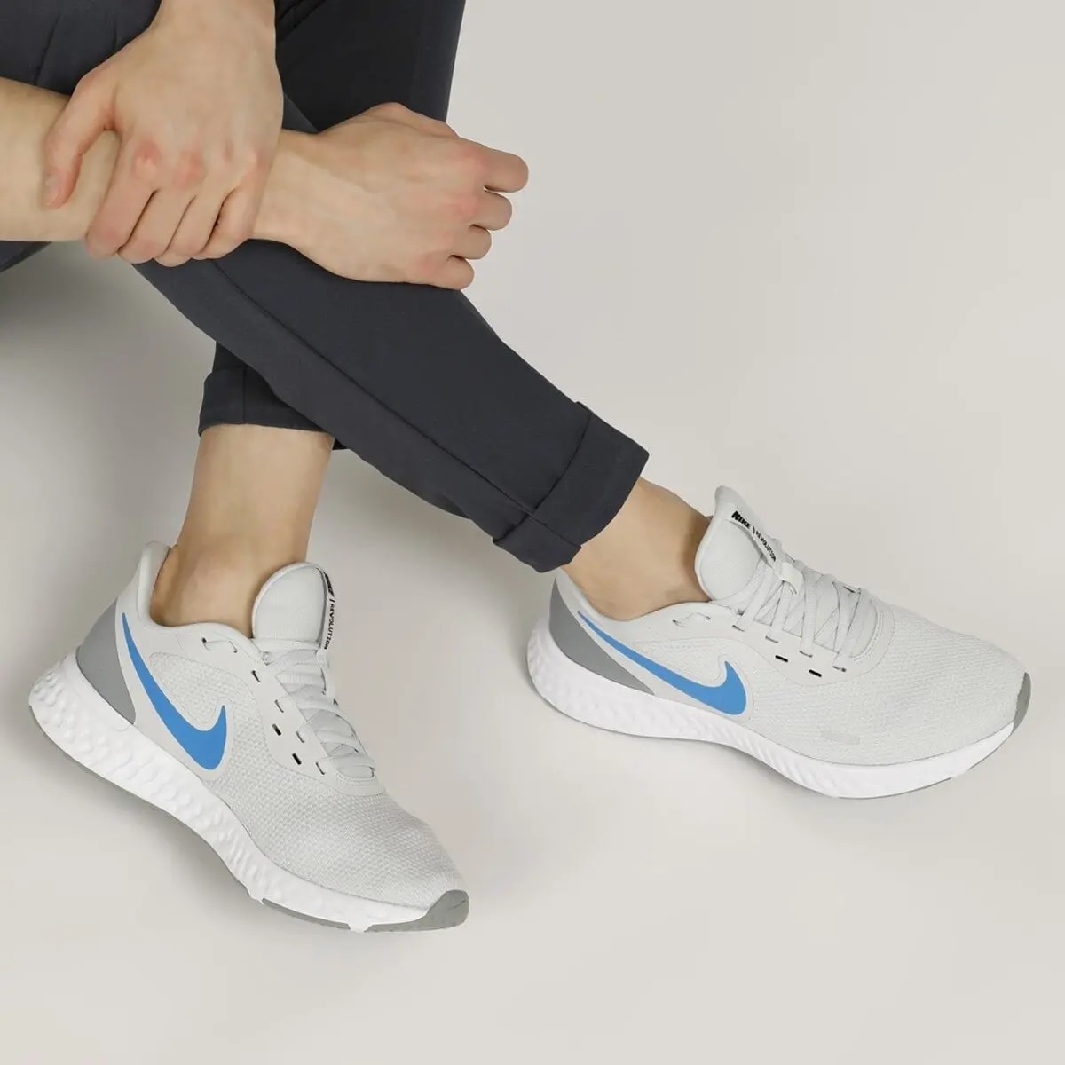 Giày Nike Revolution 5 Flyease Photon Dust BQ3211-015 — ảnh 2