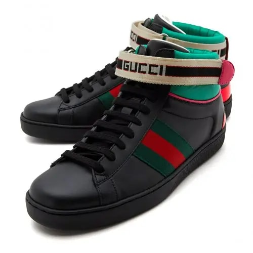 Giày Gucci Stripe Ace High Top 523472-0FIW0-1079 — ảnh 3