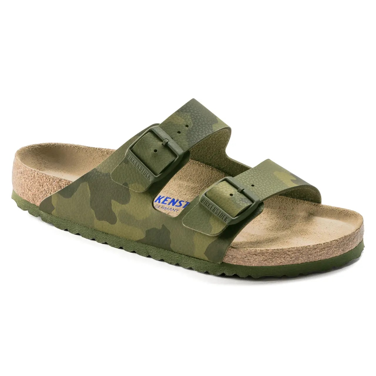 Dép Birkenstock Arizona Soft Footbed Birko Flor 'Camo Green' 1019597 — ảnh 5