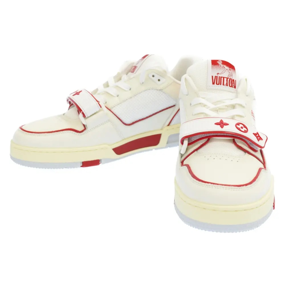 Giày Louis Vuitton LV Trainers 2021 'Red Royal' 1A98VI — ảnh 2