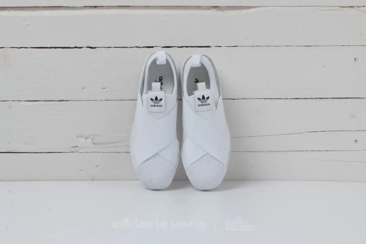 Giày Adidas Superstar Slip On 'Core White' S81338 — ảnh 5