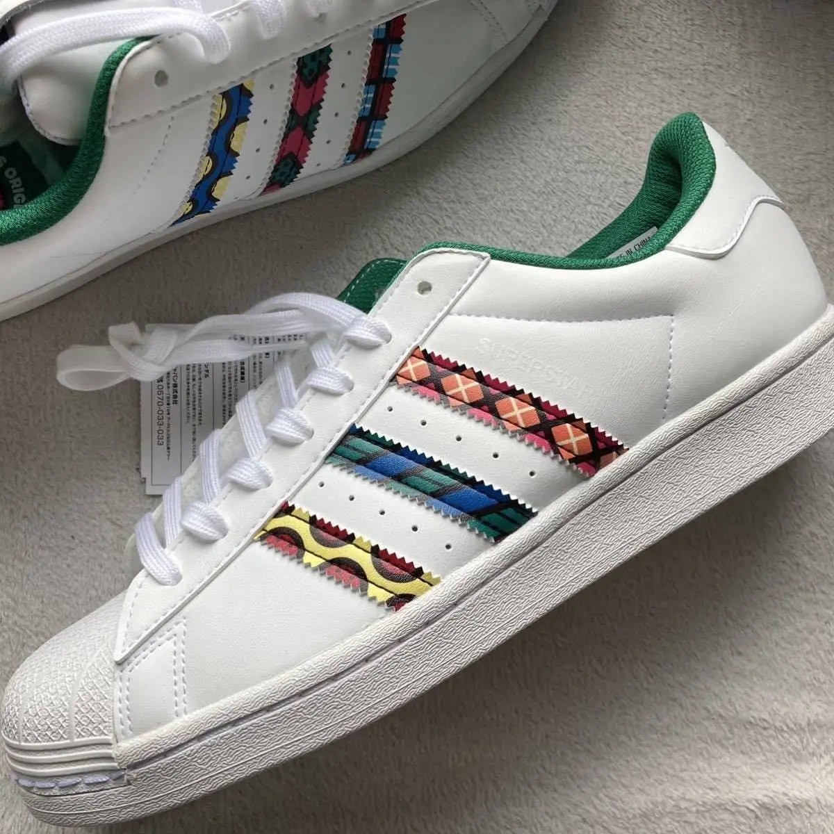 Giày Adidas Craig &amp; Karl x Superstar 'White Multi' GX7991 — ảnh 4