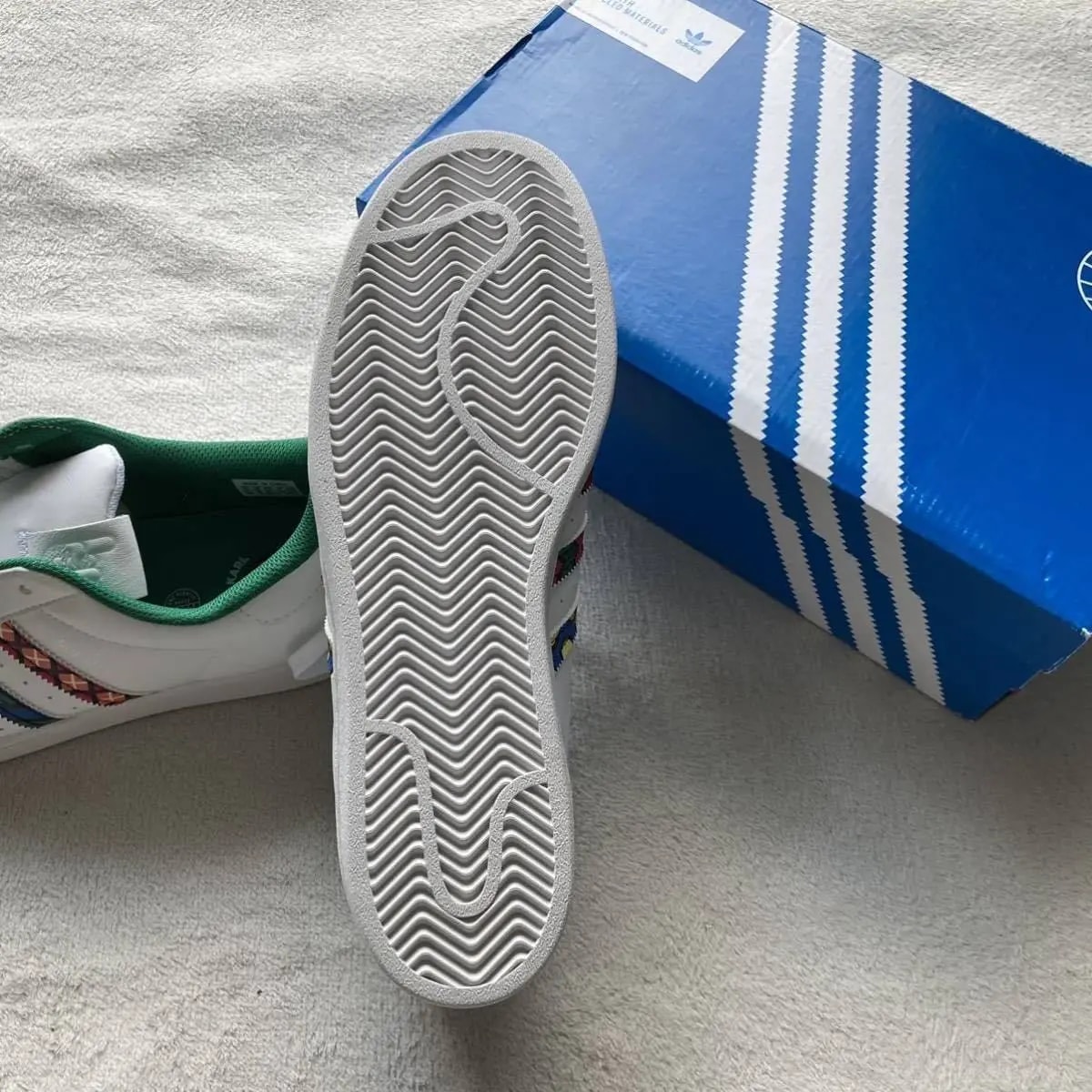 Giày Adidas Craig &amp; Karl x Superstar 'White Multi' GX7991 — ảnh 5
