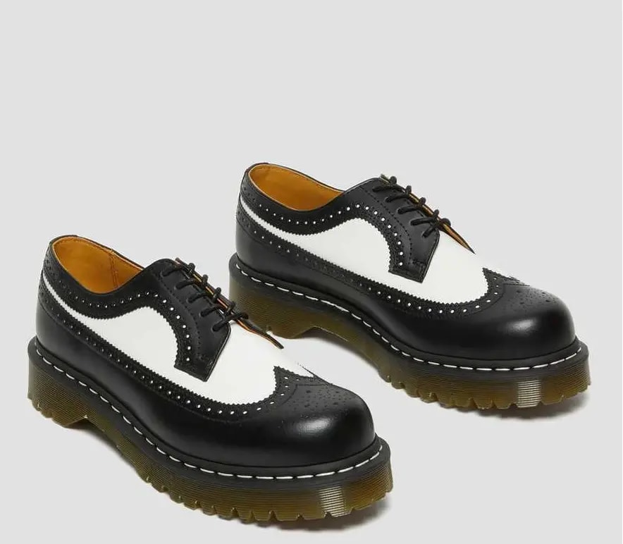 Giày Dr.Martens 3989 Bex Smooth Leather Brogue Shoes 10458001 — ảnh 5