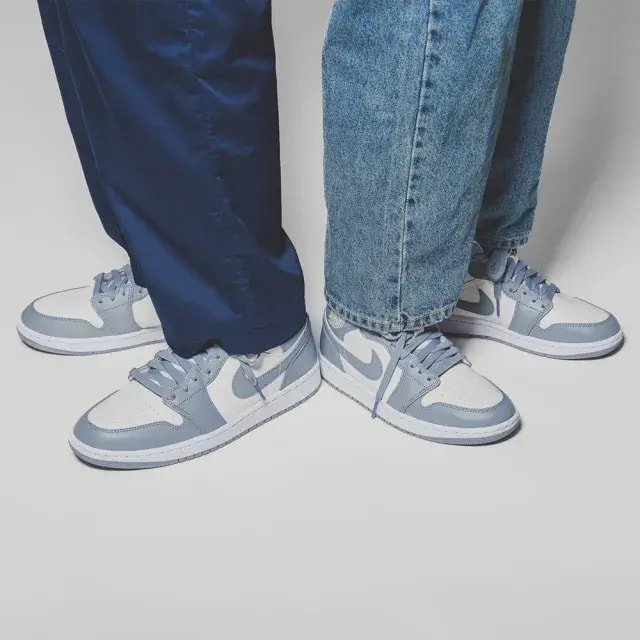 Giày Nike Air Jordan 1 Mid 'Grey Sail' BQ6472-115 — ảnh 5