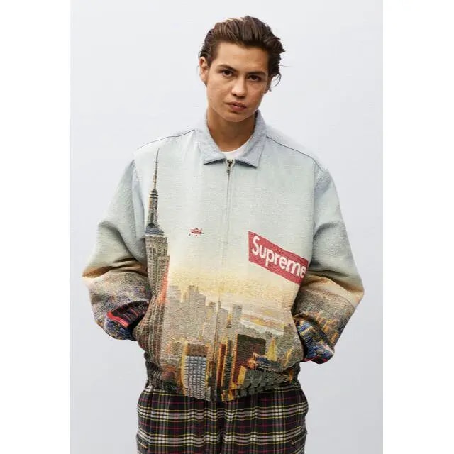 Áo Supreme Aerial Tapestry Harrington Jacket Multicolor SUP-AETHJMC — ảnh 4