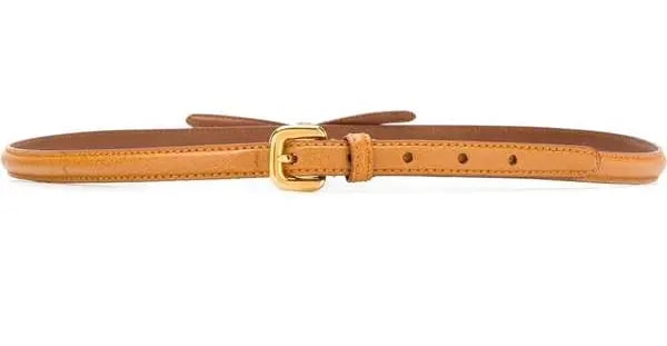 Thắt Lưng Prada Brown Bow Detail Skinny Belt 1CC156053F098L