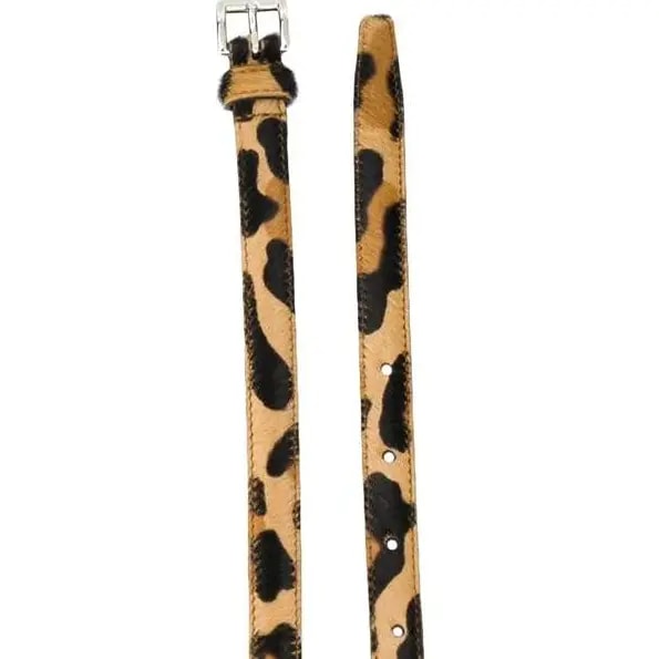 Thắt Lưng Prada Leopard Pattern Leather Belt 1CC291053F0G3P — ảnh 2