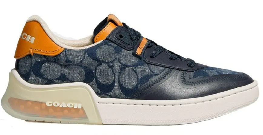 Giày Coach CITYSOLE SIG CHAMBRAY COURT SNEAKER G5331-CMB — kich-thuoc: 37-8
