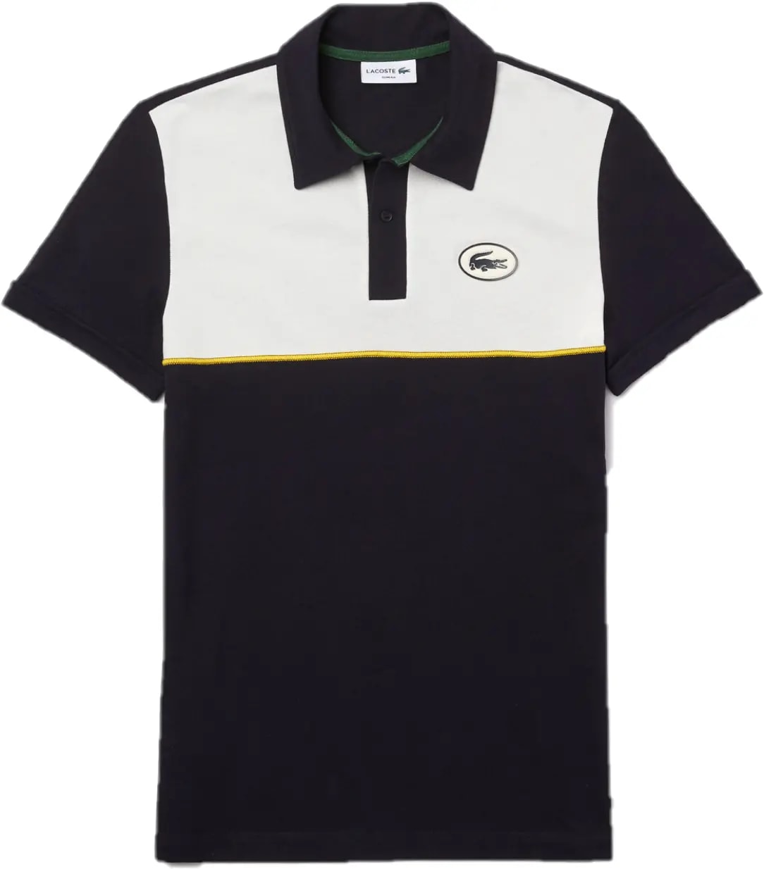 Áo Lacoste Men's Heritage Slim Fit Stretch Cotton Pique Polo Shirt PH9767-G45 — kich-thuoc: M