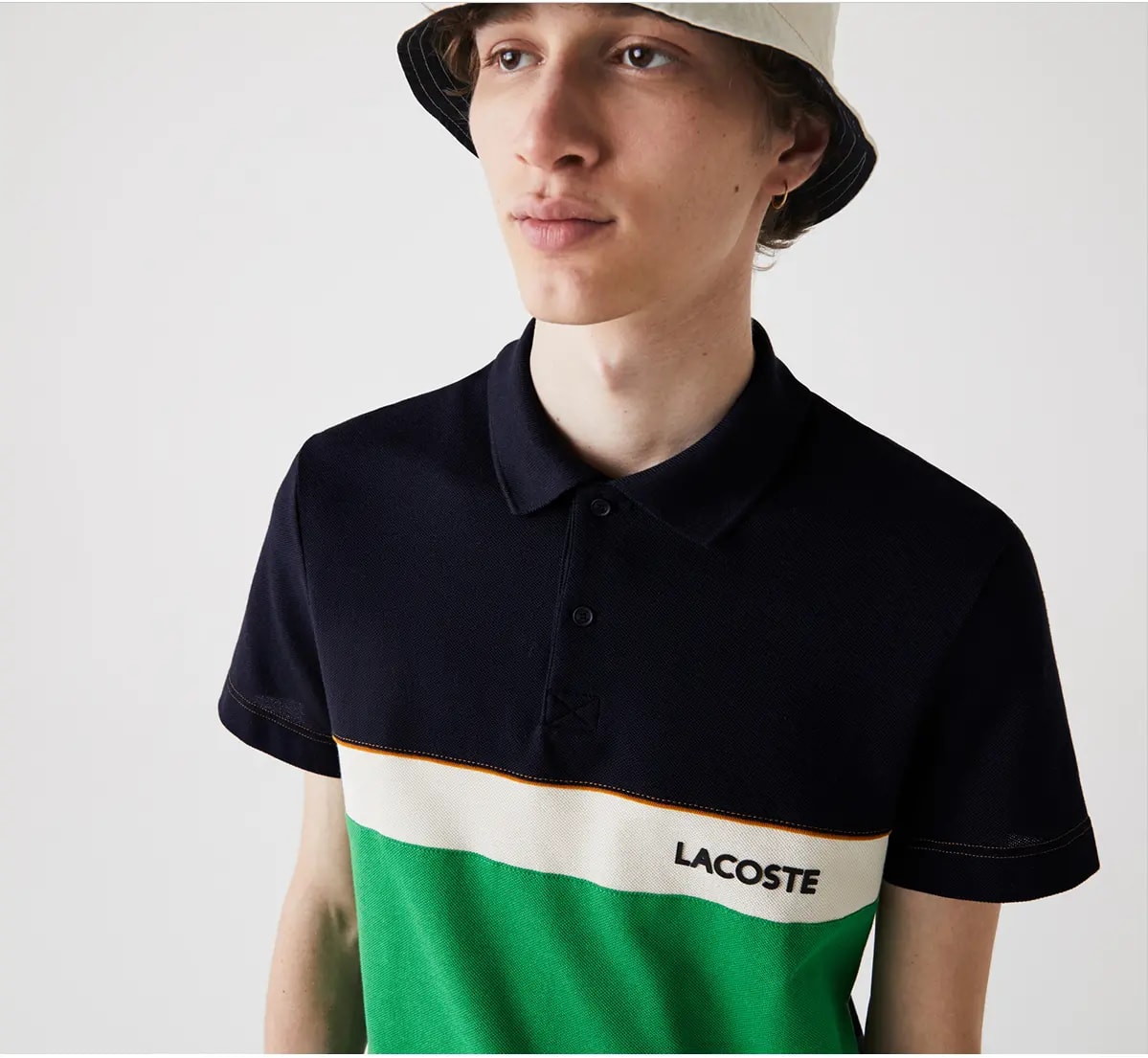 Áo Lacoste Men's Worthing Color Block Polo PH9766-51G-R49 — ảnh 3
