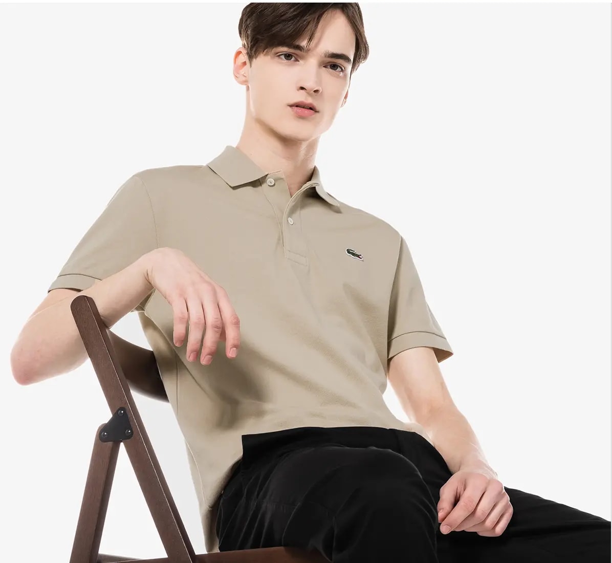 Áo Lacoste Men's French Polo PH731E-51G-02S — ảnh 3