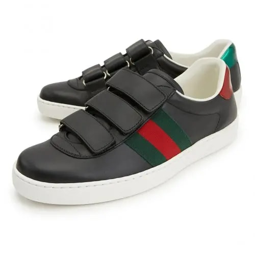 Giày Gucci Men's New Ace Strap 'Black' 548699-DOPE0-1061 — ảnh 3