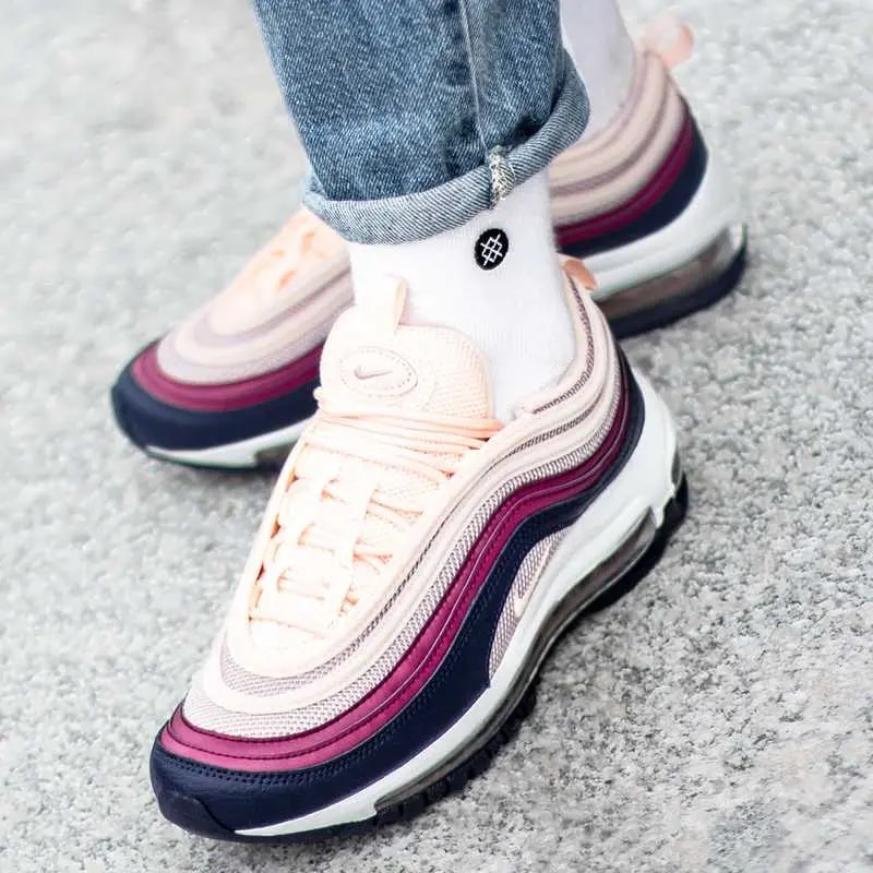 Giày Nike Wmns Air Max 97 'Plum Chalk' 921733-802 — ảnh 2