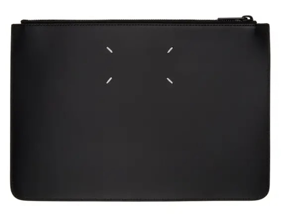 Túi Maison Margiela Black Leather Pouch S55UI0193P2686H1669 — ảnh 2