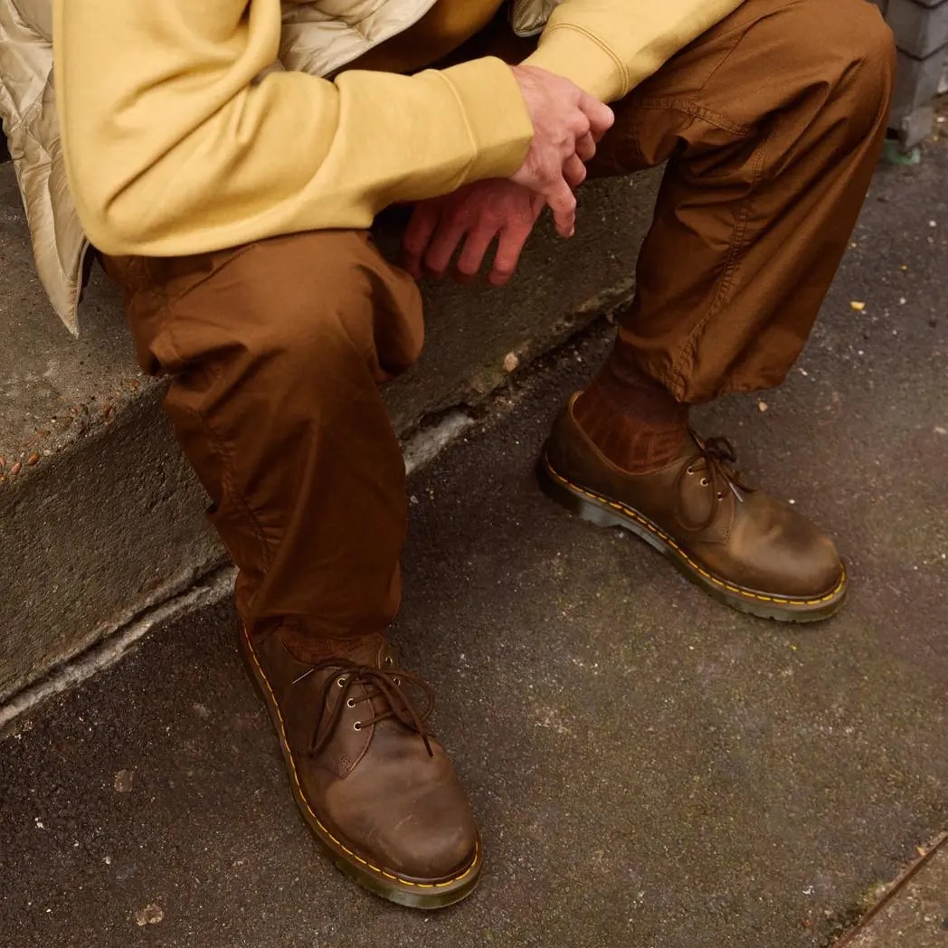 Giày Dr. Martens 1461 Brown Crazy Horse Leather Oxford Shoes 11838201 — ảnh 2
