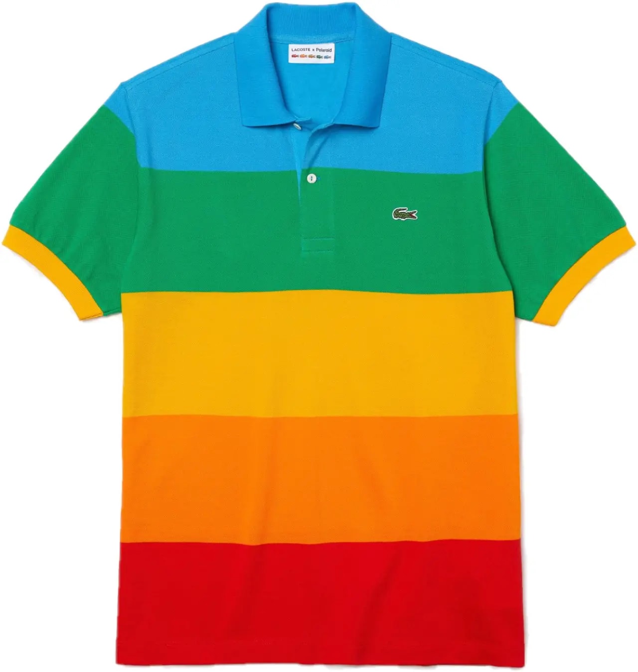 Áo Lacoste Men's Polaroid Multi Color Block Polo PH2082-51G-LLX — kich-thuoc: M
