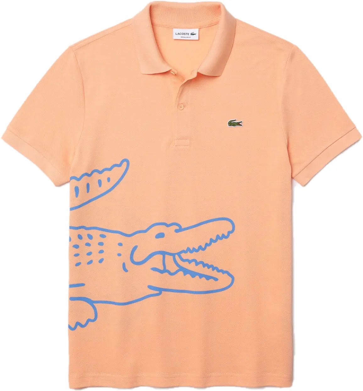 Áo Lacoste Regular Fit Crocodile Print Polo PH9739-HEB — kich-thuoc: L
