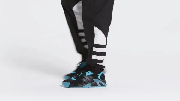 Giày Adidas Streetball Core Black Signal Cyan Power Berry FW1216 — ảnh 5
