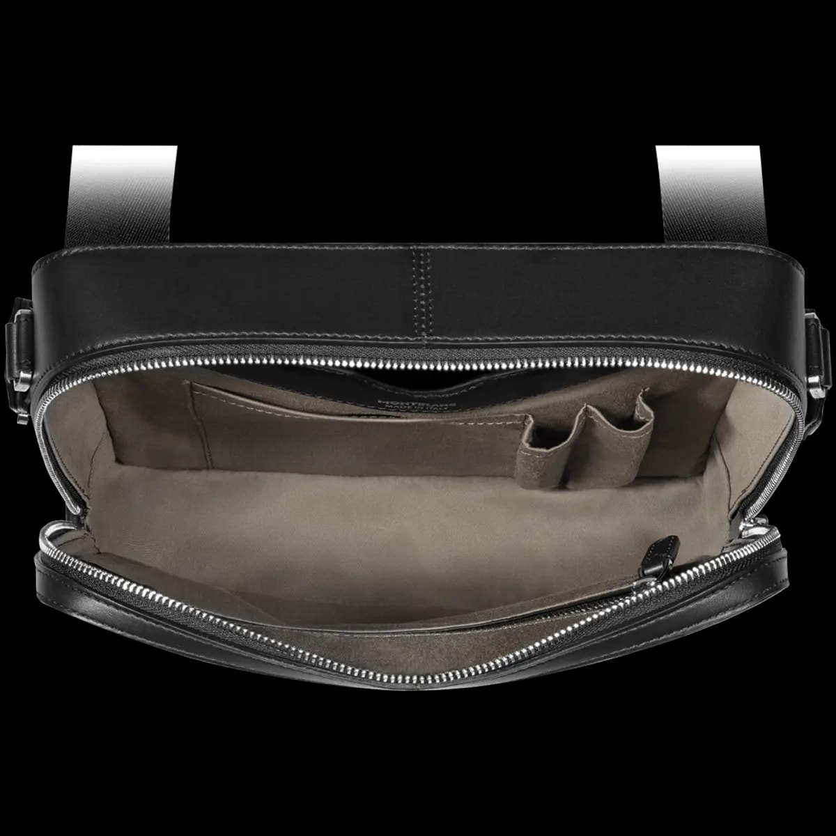 Túi Montblanc Meisterstuck Urban Reporter Zip Top Shoulder Bag 124085 — ảnh 3