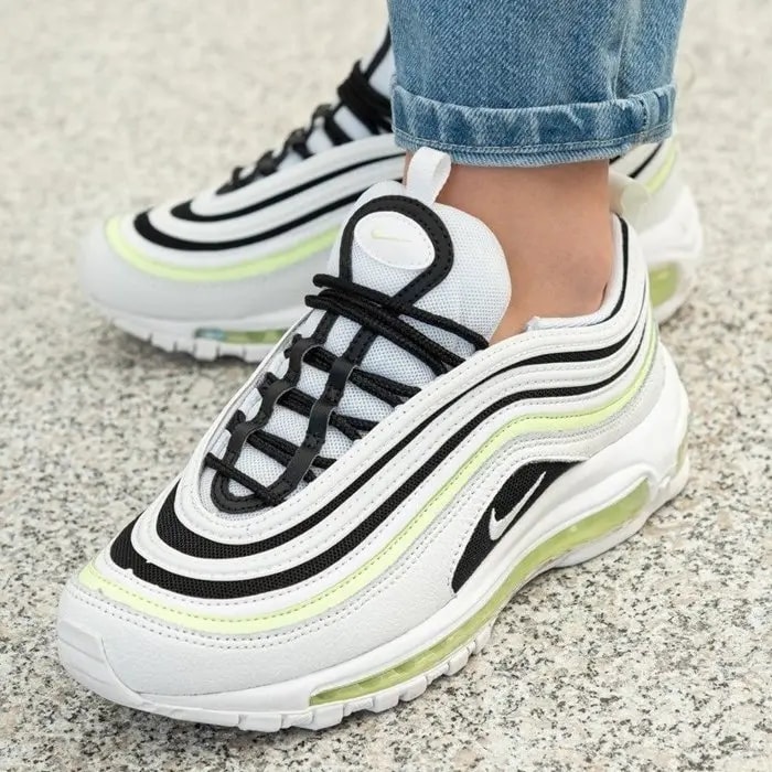 Giày Nike Wmns Air Max 97 'Luminious Green White' 921733-105 — ảnh 4