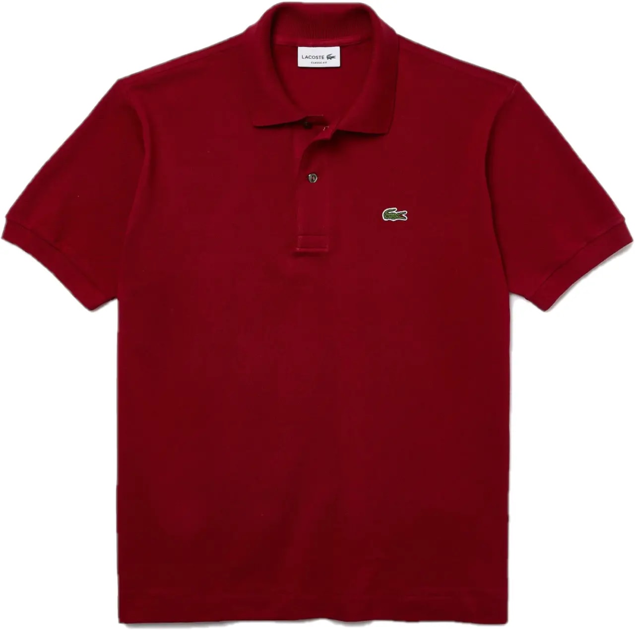 Áo Lacoste Men's Classic Fit L1212 Polo 'Bordeaux' L1212-476 — kich-thuoc: lien-he-order