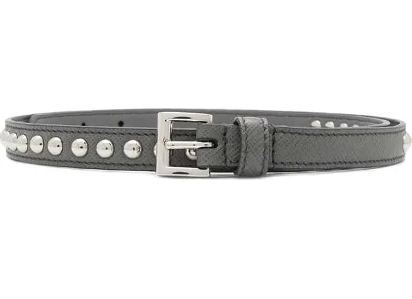 Thắt Lưng Prada Stud Detail Leather Belt 1CM1412AWVF0K44 — kich-thuoc: 95cm