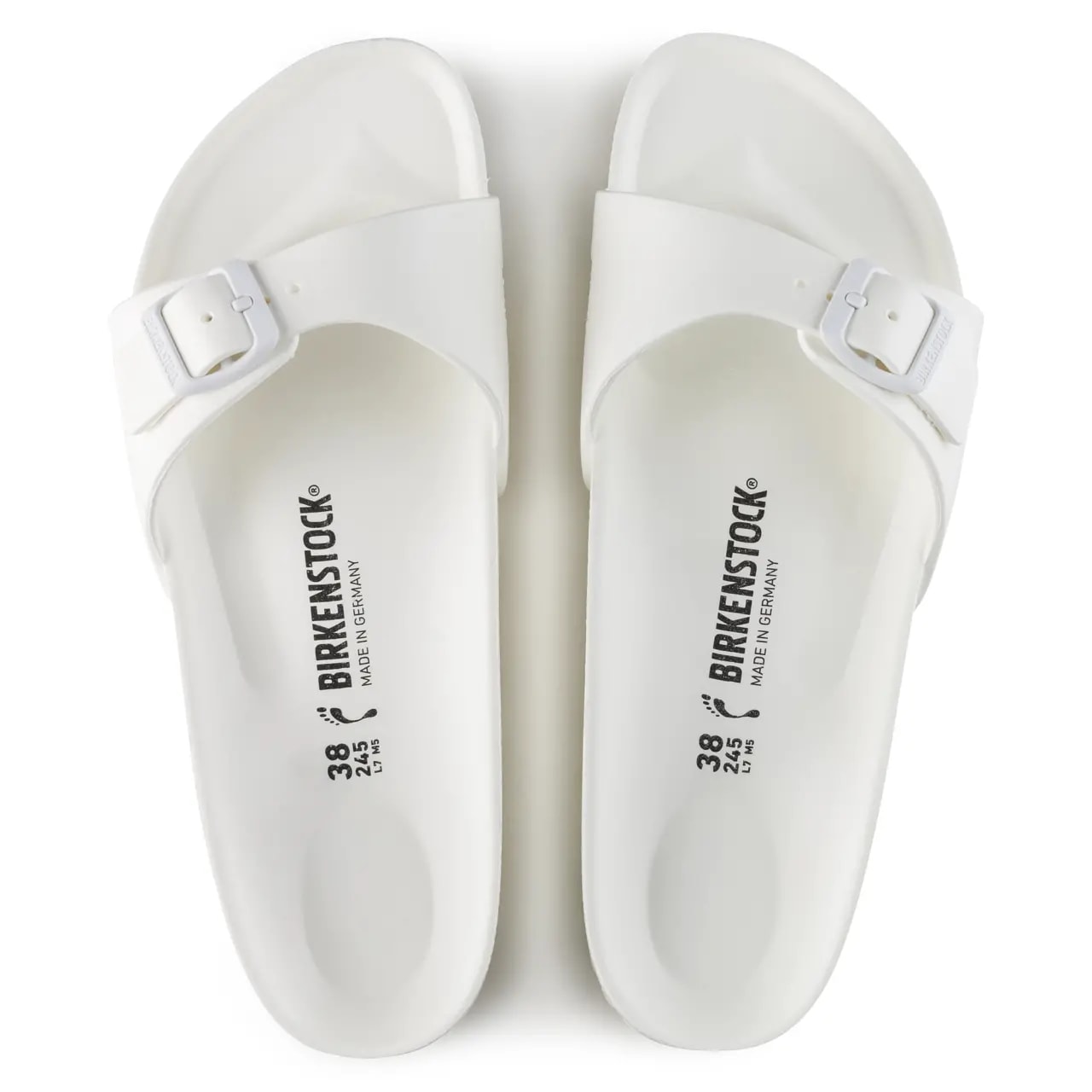 Dép Birkenstock Madrid Essentials EVA 'White' 128183 — ảnh 5