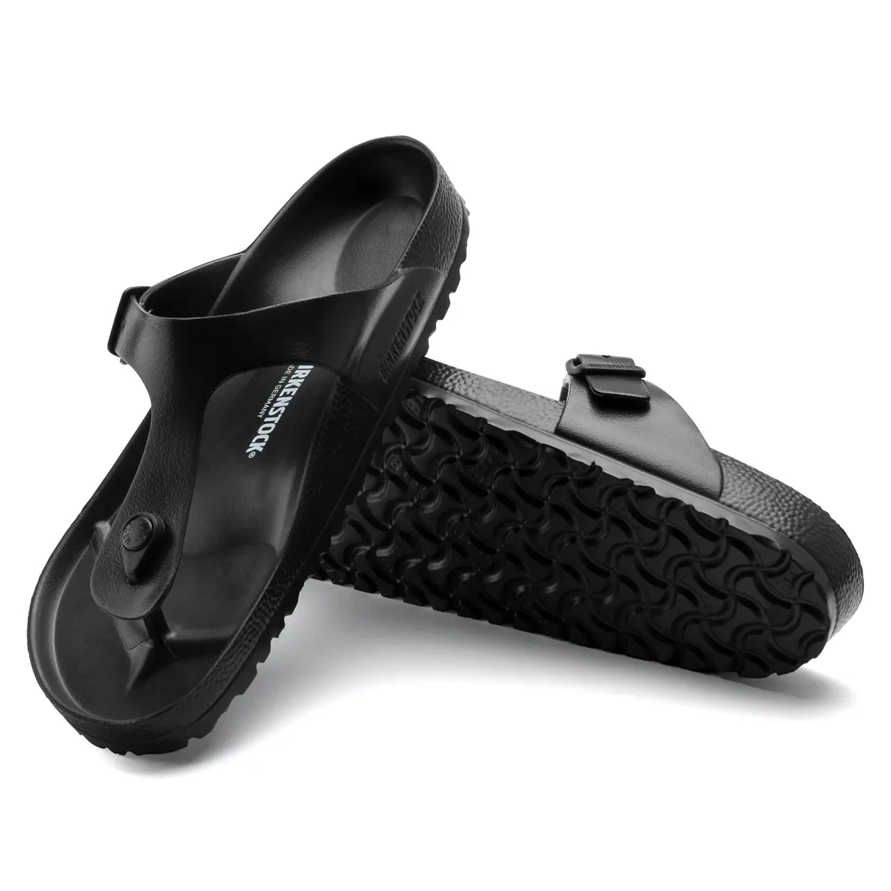 Dép Birkenstock Gizeh Essentials EVA 'Black' 128201 — ảnh 4