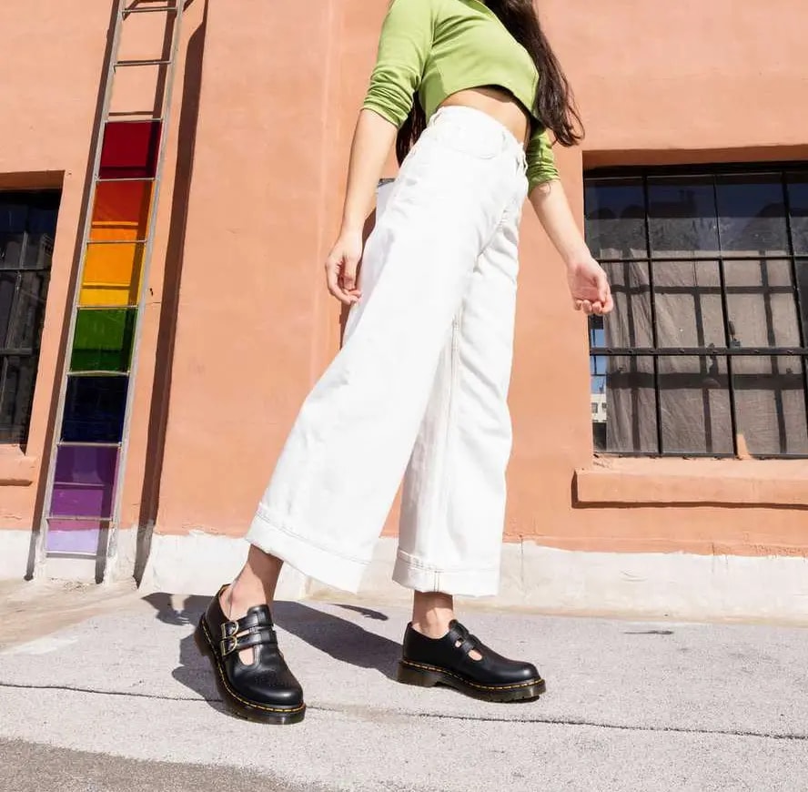 Giày Dr.Martens 8065 Smooth Leather Mary Jane 'Black' 12916001 — ảnh 2