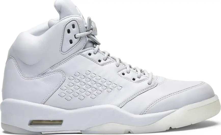 Giày Nike Air Jordan 5 Retro Premium 'Pure Platinum' 881432-003 — kich-thuoc: 42-5