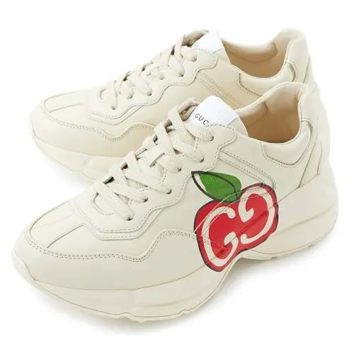 Giày Gucci Wmns Rhyton 'GG Apple Ivory' 609343-DRW00-9522 — ảnh 5