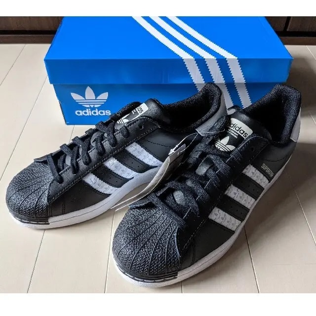 Giày Adidas Superstar 'Black White' H68102 — ảnh 4