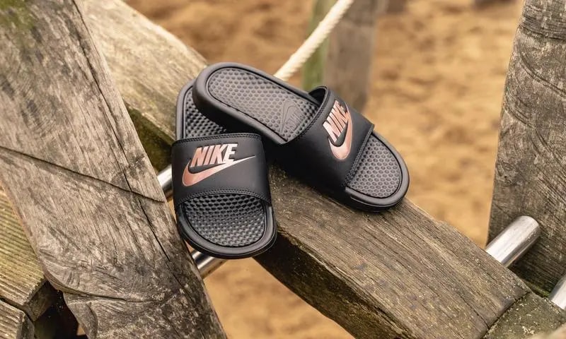 Dép Nike Wmns Benassi JDI Slides 'Black' 343881-007 — ảnh 5