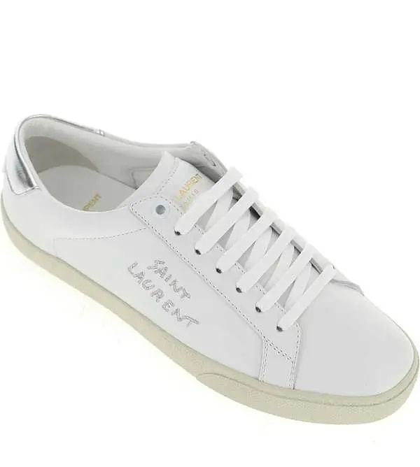 Giày Saint Laurent Court Classic SL 06 'Optic White Argent' 611275-00NA0-9085 — ảnh 4