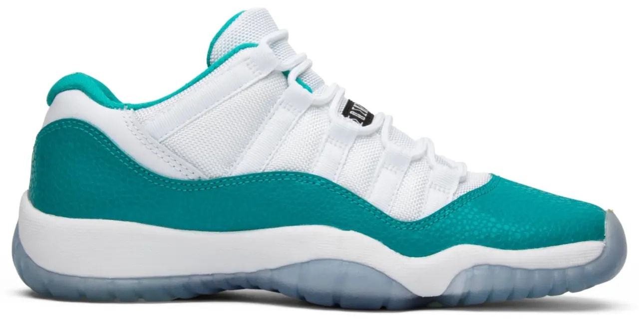 Giày Nike Air Jordan 11 Retro Low GS 'Aqua Safari' 580521-143 — tieu-de: 36-5