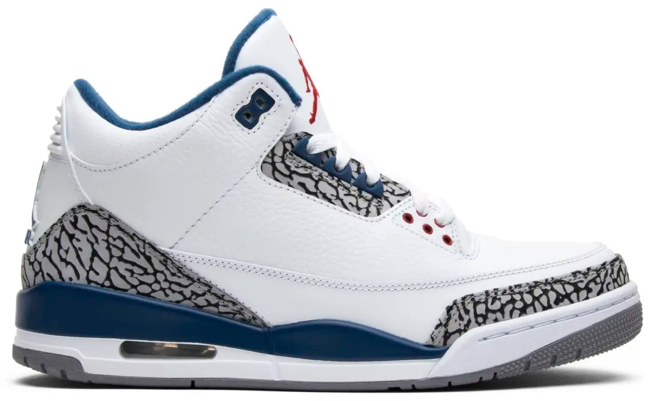 Giày Nike Air Jordan 3 Retro 'True Blue' 2011 136064-104 — kich-thuoc: 42